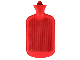 Premium Classic Rubber Hot Water Bottle, Great for Pain Relief, Hot and Cold Therapy